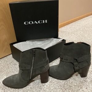 Coach suade boots
